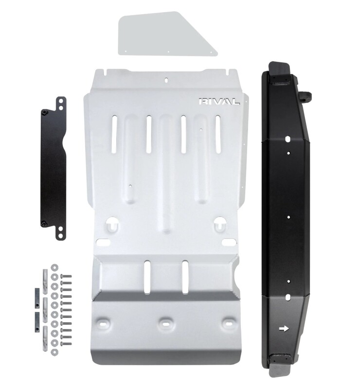 Rival 2016-2023 Toyota Tacoma 3Gen 4WD Aluminum Transmission Transfer Case Skid Plate