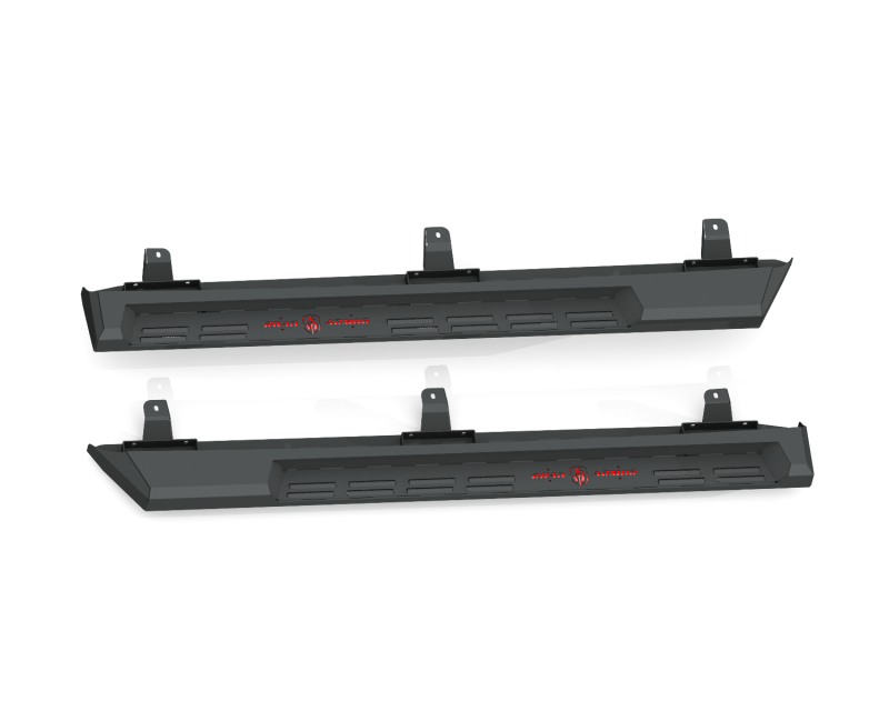 Road Armor 18-20 Jeep Wrangler JL 4DR Stealth Running Board Step - Tex Blk