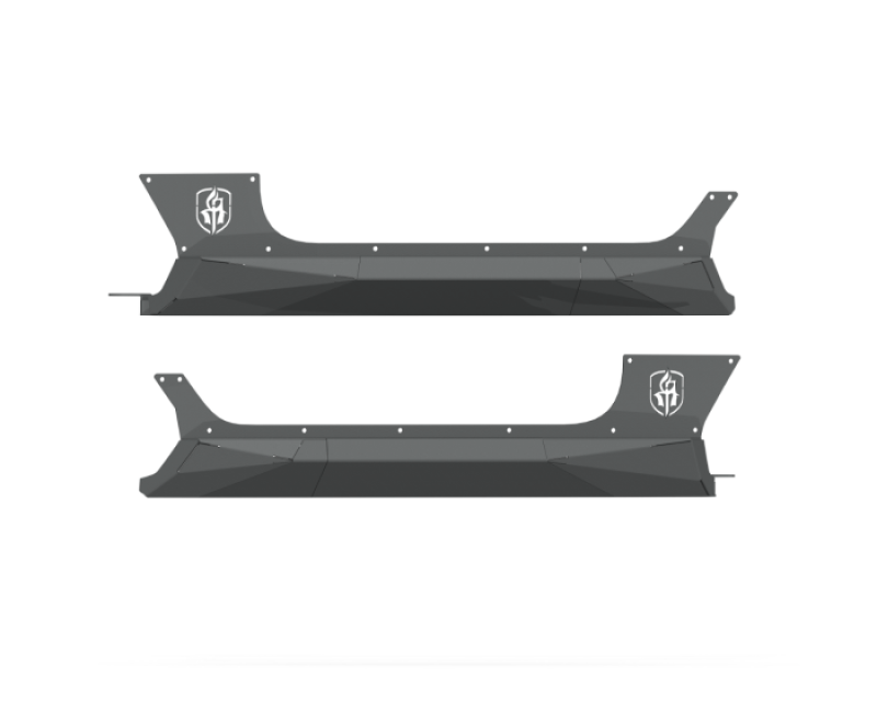 Road Armor 2018+ Jeep Wrangler JL 2-Door Stealth Rocker Guards - Tex Blk