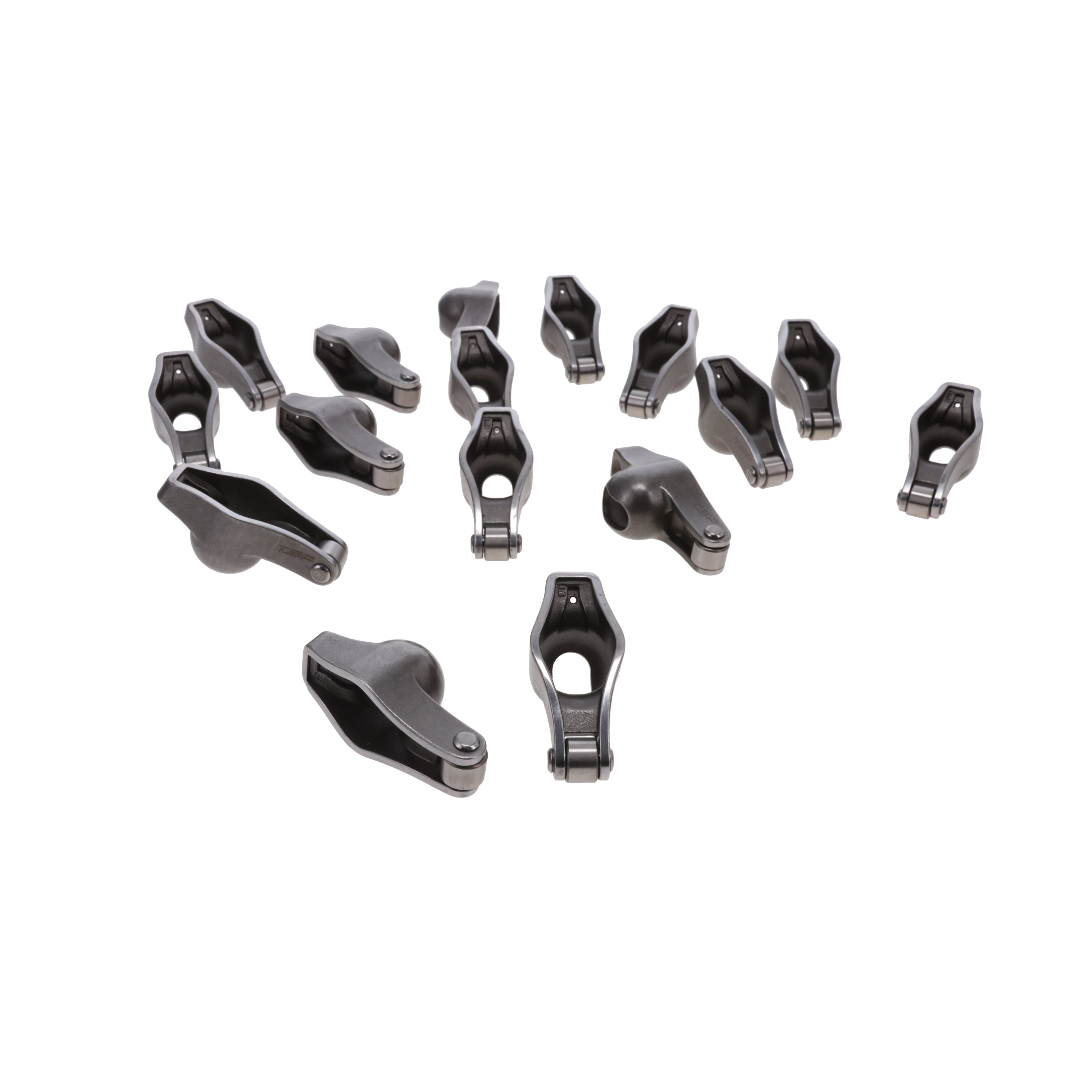 TSP Small Block Ford Cast Steel Rocker Arms, 1.6 Ratio, 7/16 in. Stud
