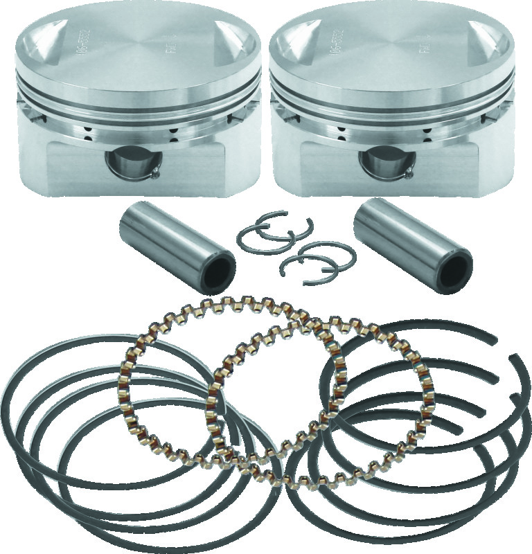 S&S Cycle 84-99 BT 3-1/2in .010in Bore Forged Stroker Piston Kit