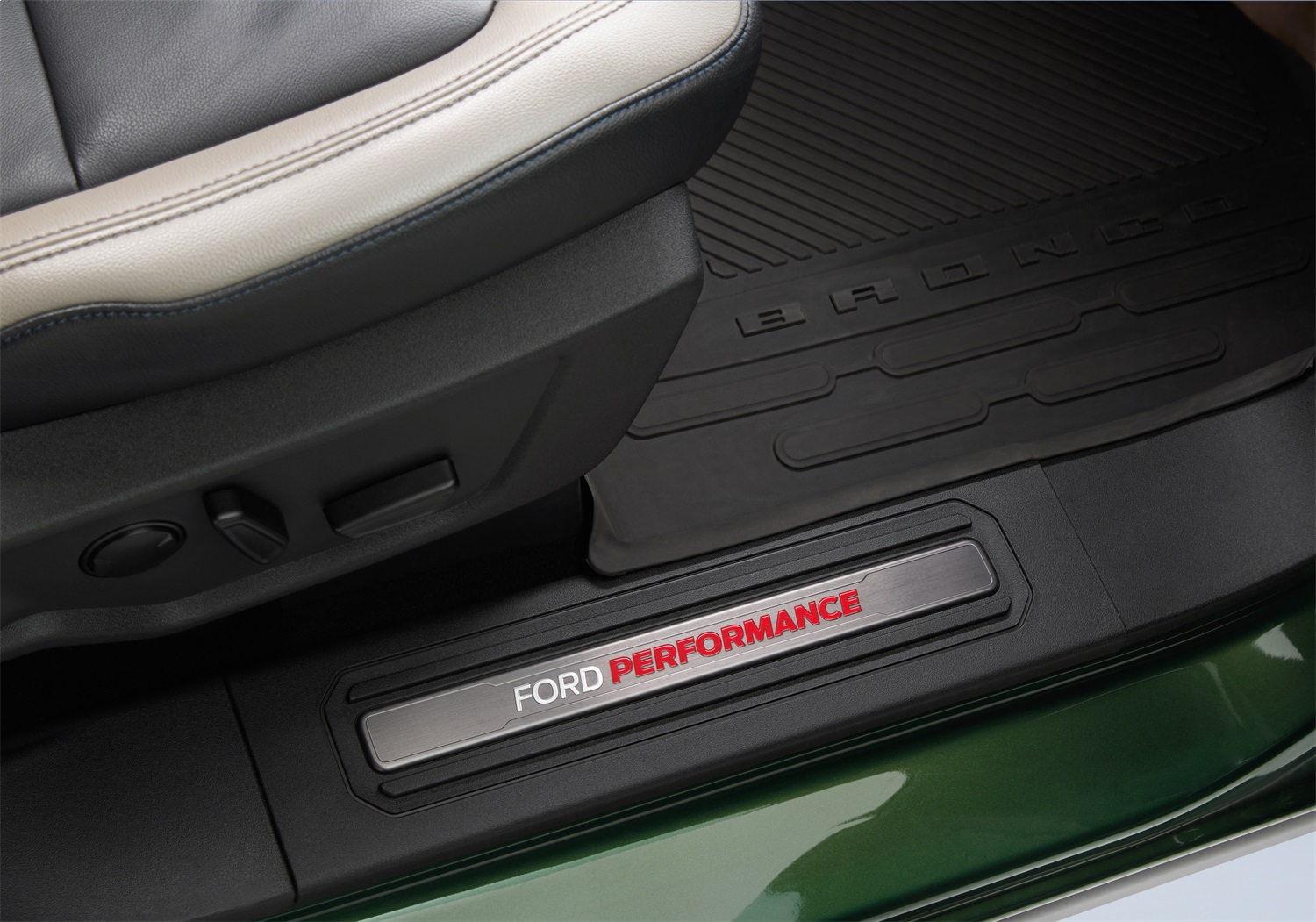 2021-2025 Bronco Ford Performance Sill Plate Kit (M-1613208-B)