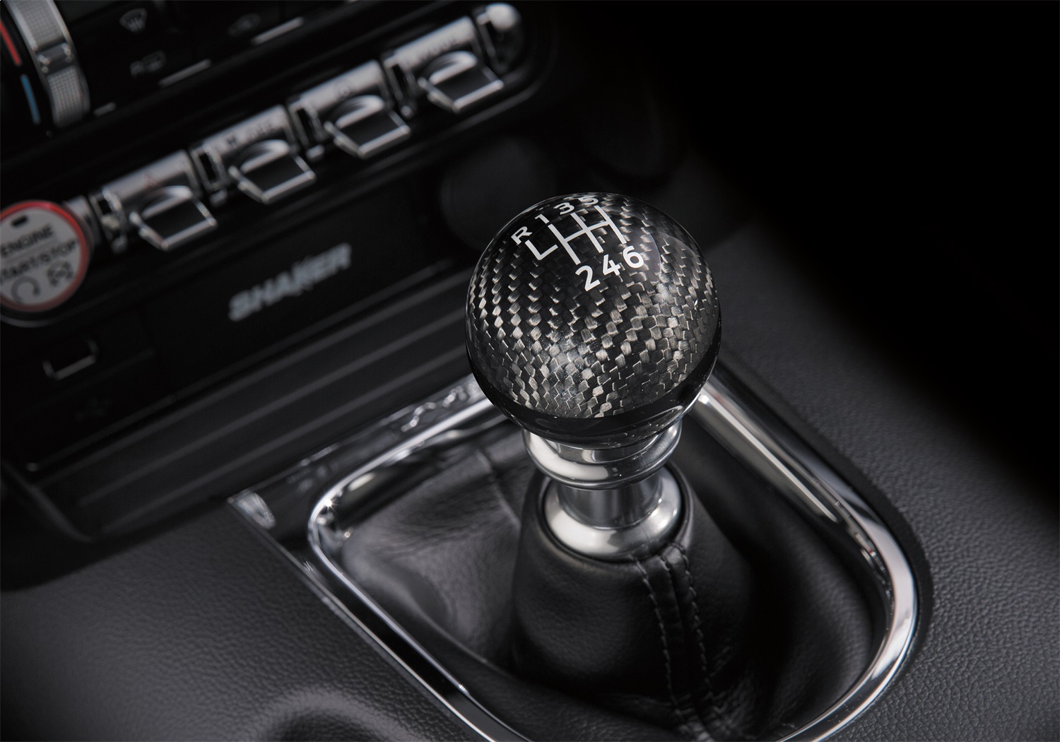 2015-2025 Mustang Carbon Fiber Shift Knob (M-7213-MCF)