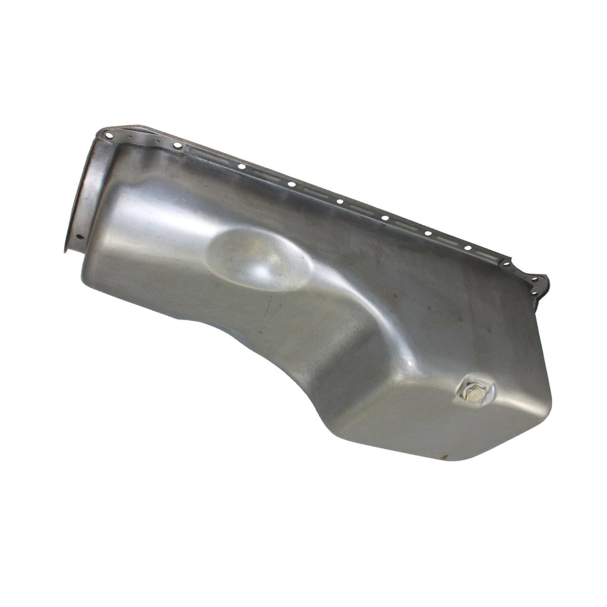 Chevy Big Block 2-Piece Rear Main Seal Steel Oil Pan - Unplated