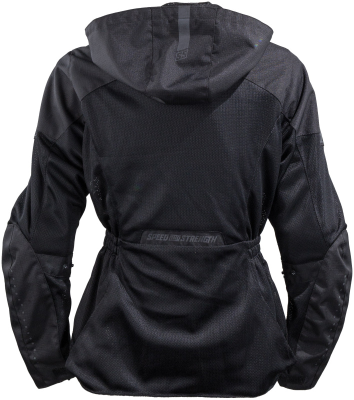 Speed and Strength Starstruck Mesh Jacket Black Womens - Large