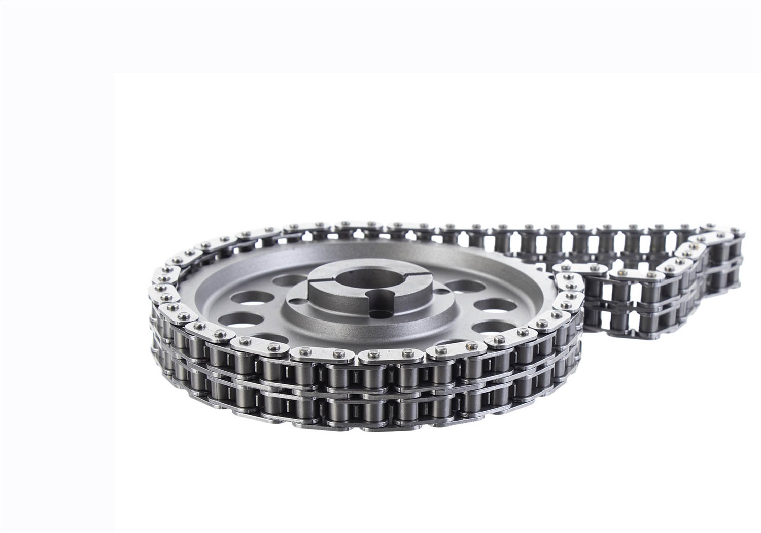 302-351W Double Roller Timing Chain Set-Steel Gear (M-6268-B302)