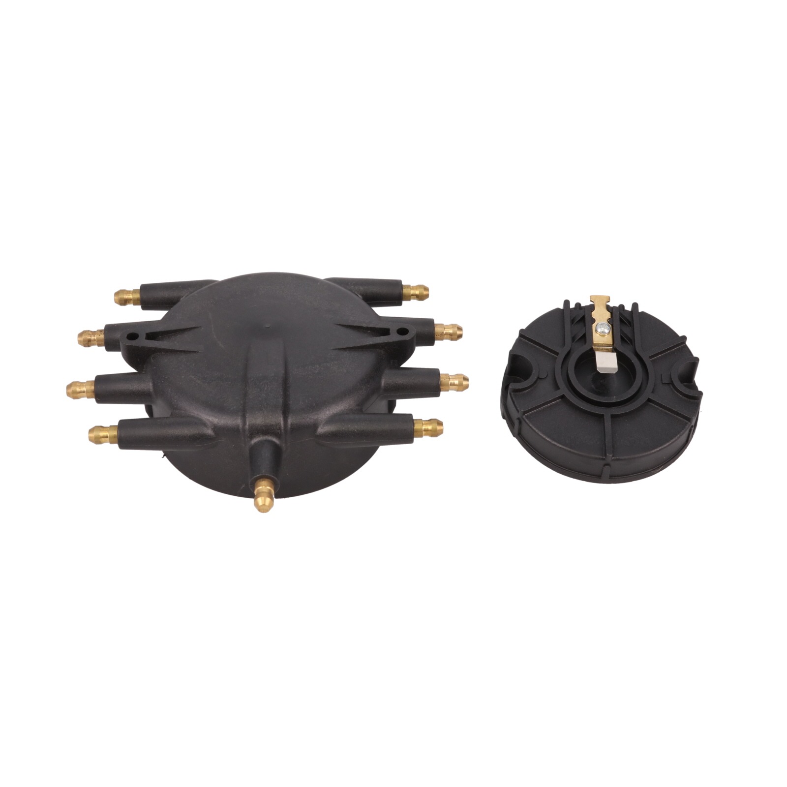 8-Cylinder HEI Distributor Super Cap Tune-Up Kit - Black