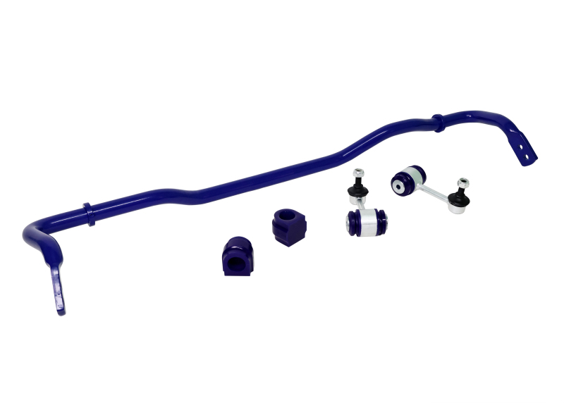SuperPro 2022 Volkswagen Golf Rear 2-Position HD Adjustable 24mm Rear Sway Bar & End Link Kit