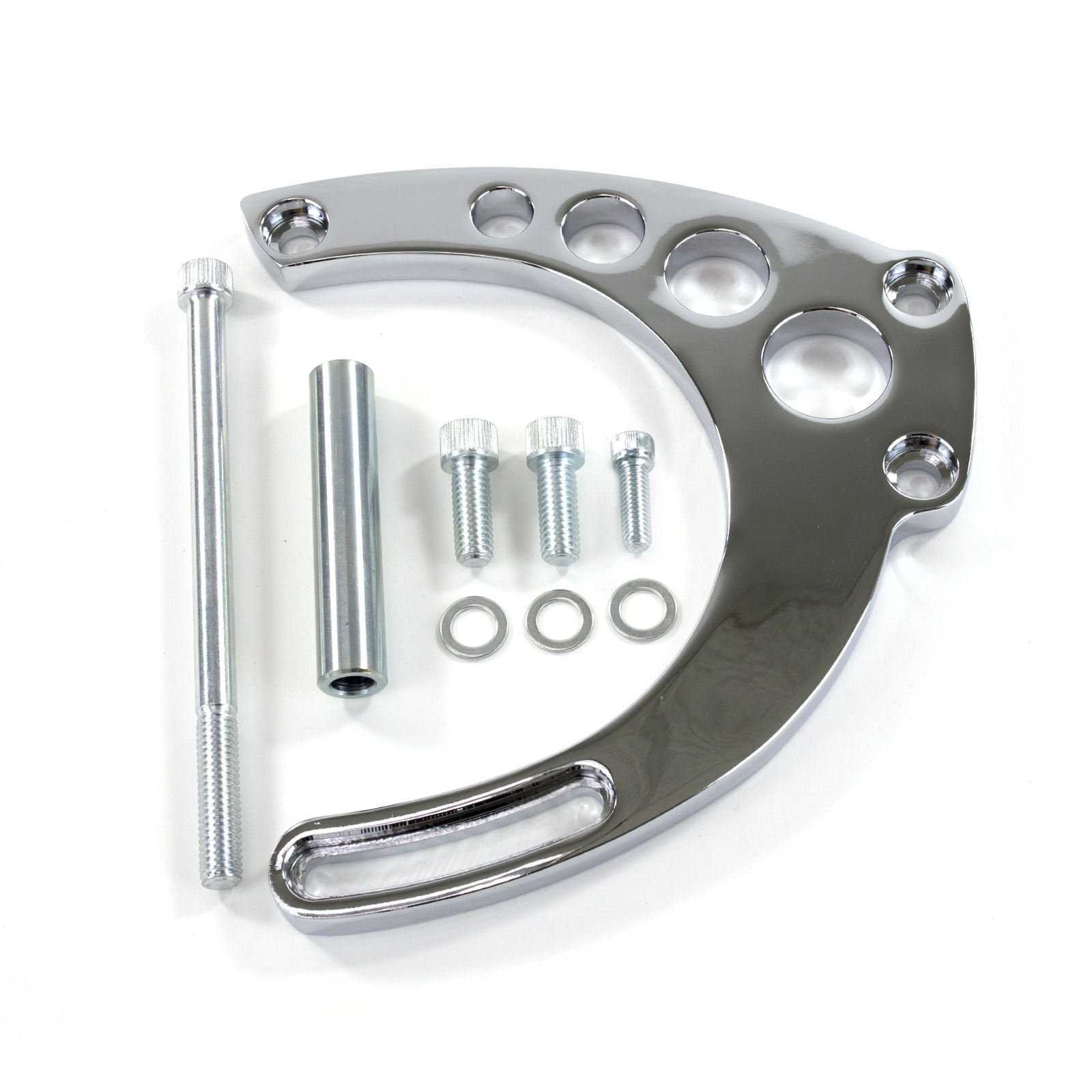 Chrysler Small Block Aluminum Alternator Bracket - Black