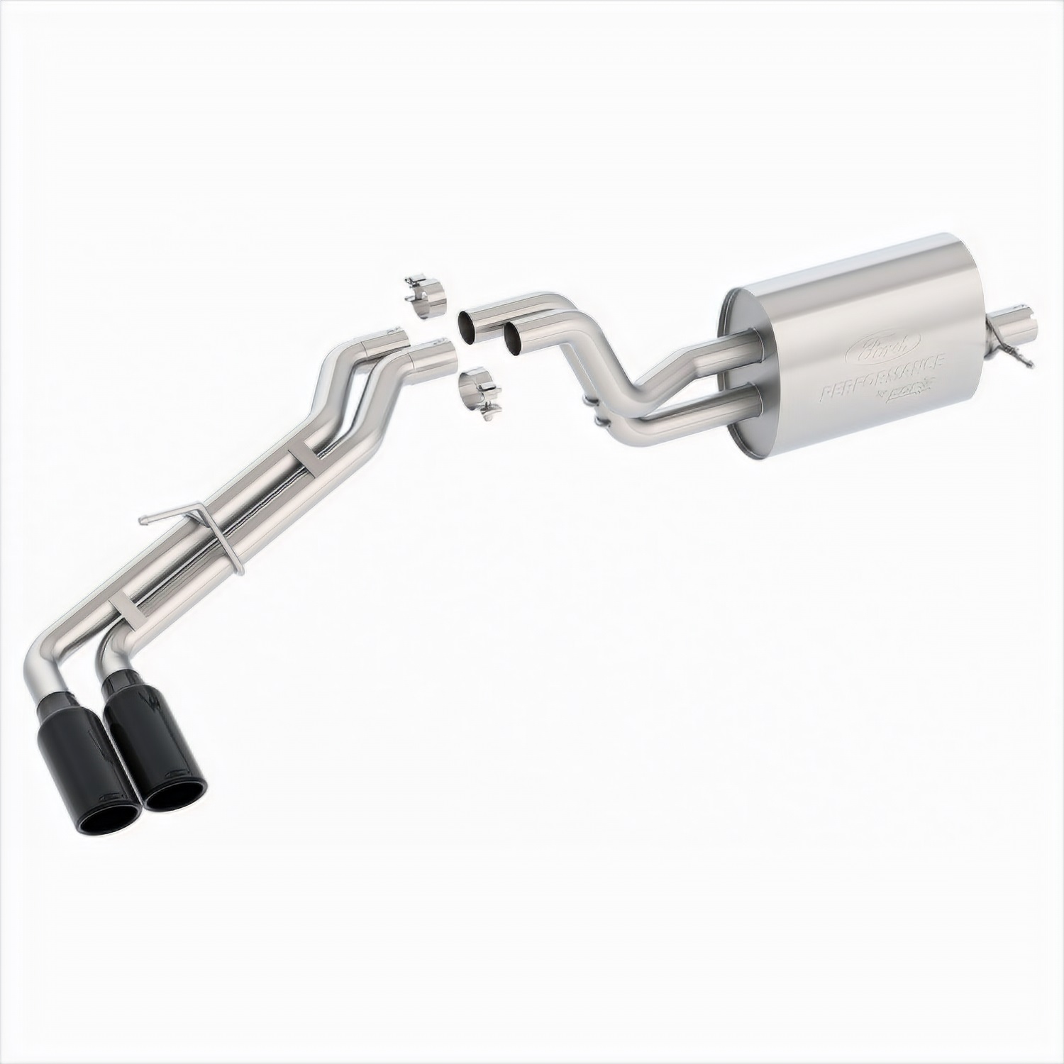 2019-23 Ranger 2.3L Cat-Back Exhaust System-Black (M-5200-RA23SB)