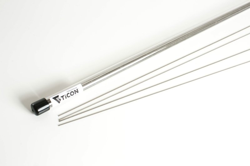 Ticon Industries 39in Length 1/4lb 1.5mm/.059in Filler Diameter CP1 Titanium Filler Rod