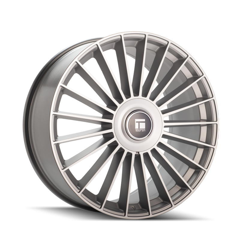 Touren 3610 TR10 26x10 / 6x135/139.7 BP / 25mm Offset / 87.1mm Hub Satin Silver Machined Wheel