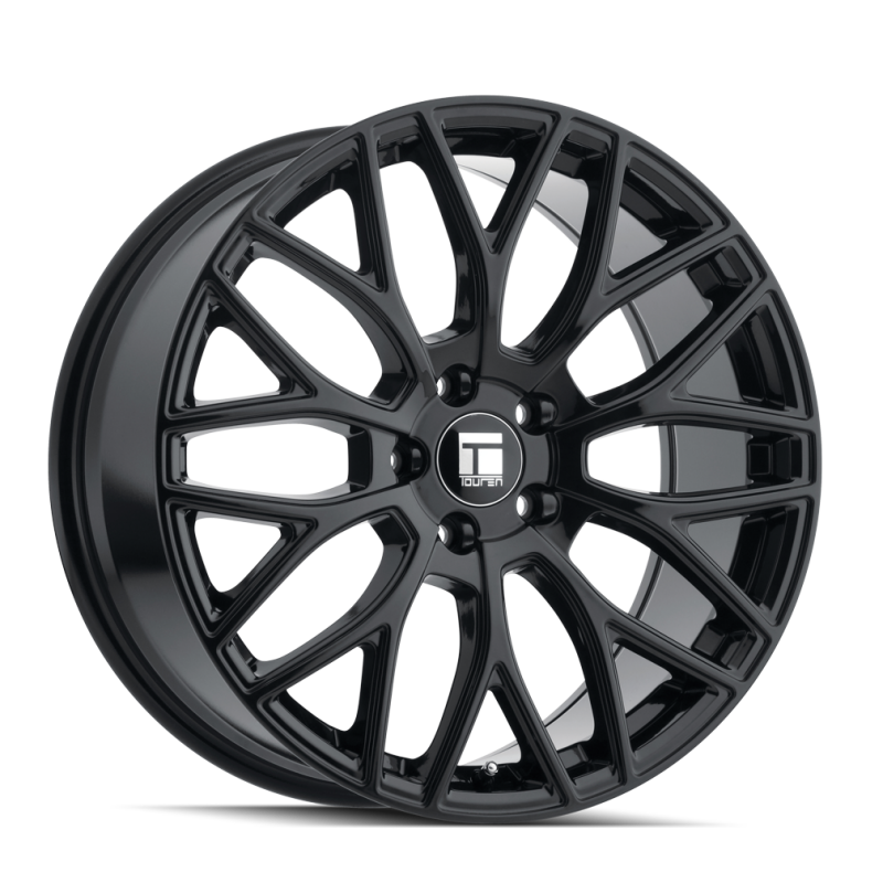 Touren 3276 TR76 19x8.5 / 5x108 BP / 35mm Offset / 63.5mm Hub Gloss Black Wheel