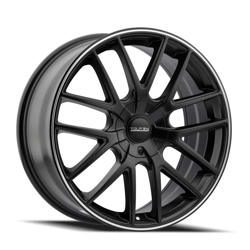 Touren 3260 TR60 18x8 / 5x110/115 BP / 40mm Offset / 72.62mm Hub Matte Black Machined Wheel