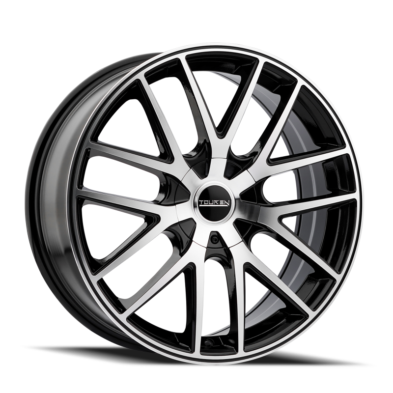 Touren 3260 TR60 18x8 / 5x115/120 BP / 20mm Offset / 74.1mm Hub Gloss Black Machined Wheel