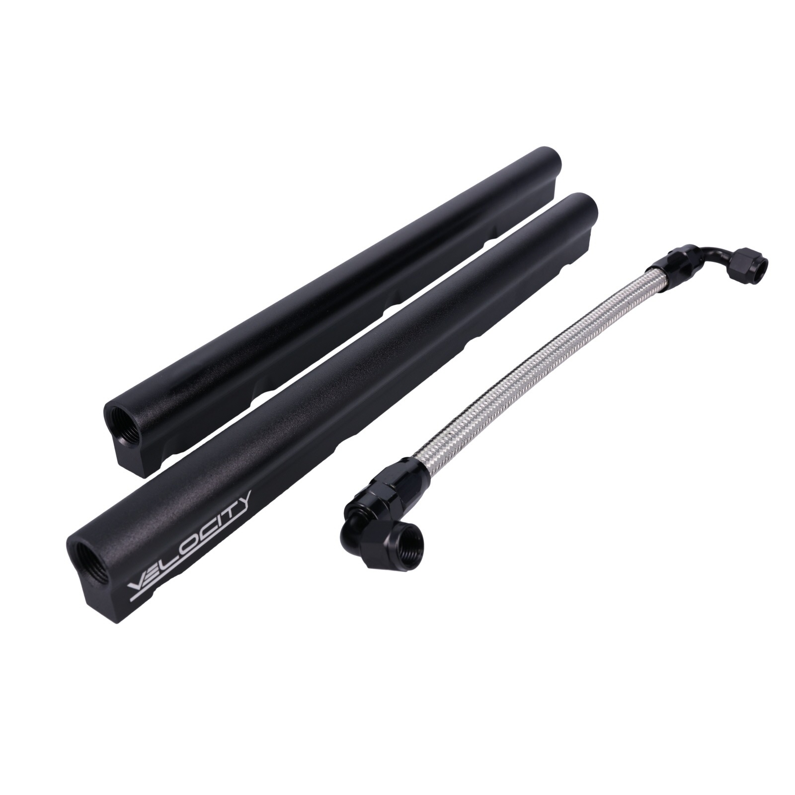 Velocity LS7 Billet Aluminum High Performance Fuel Rail Kit - Black