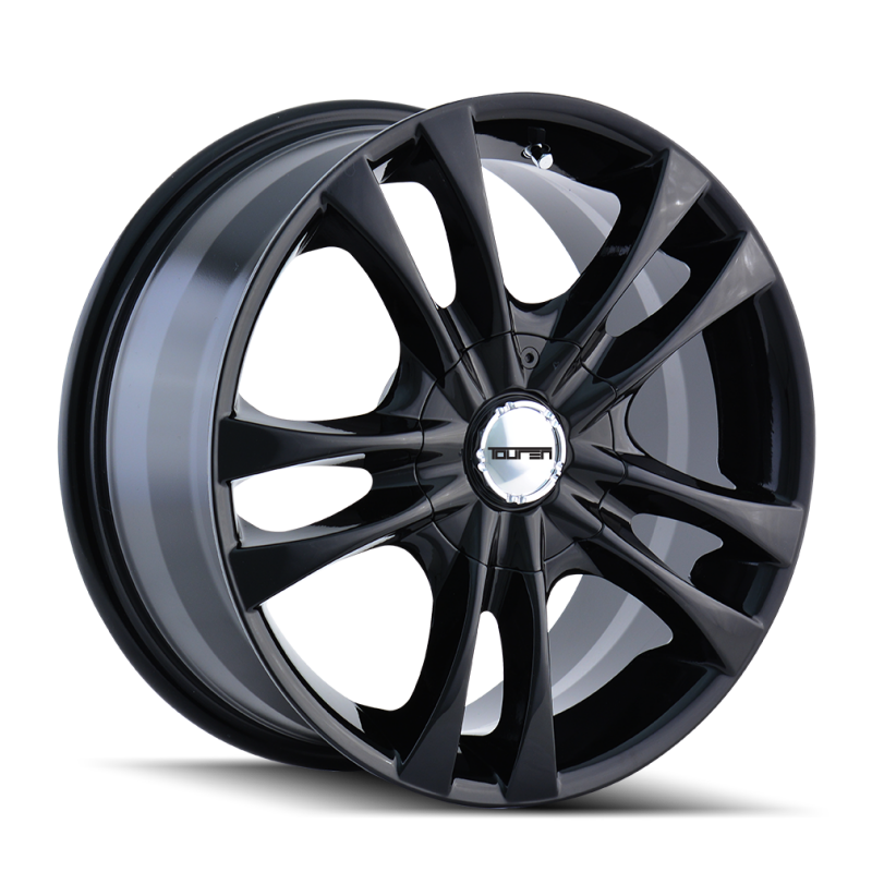 Touren 3222 TR22 16x7 / 5x100/114.3 BP / 40mm Offset / 72.62mm Hub Gloss Black Wheel