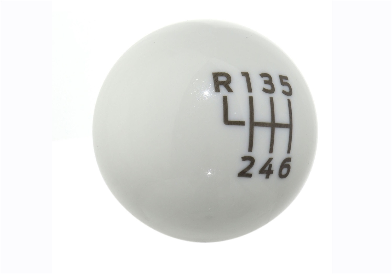 2015-2025 Mustang Bullitt White Shift Knob (M-7213-M8B)