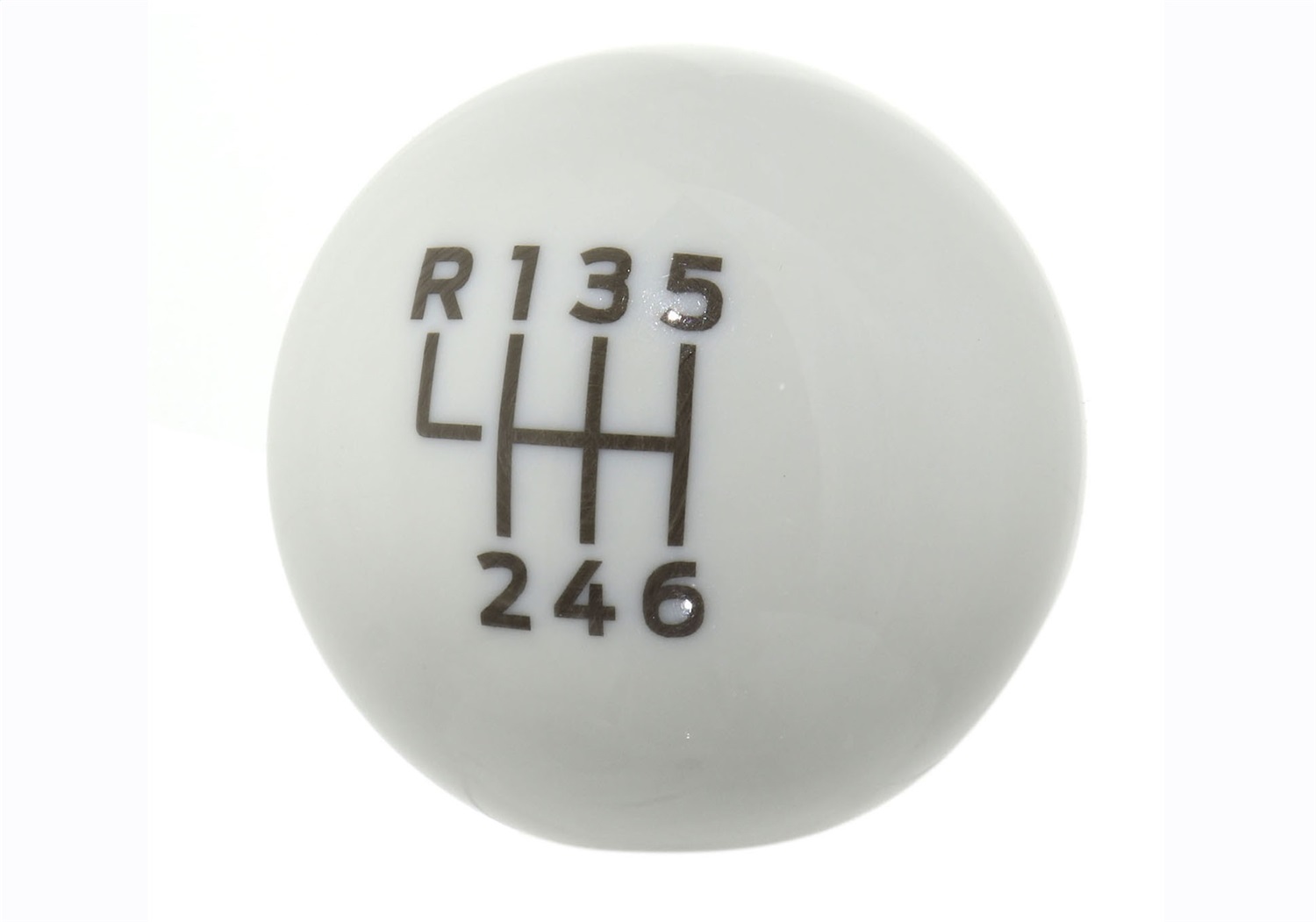 2015-2025 Mustang Bullitt White Shift Knob (M-7213-M8B)