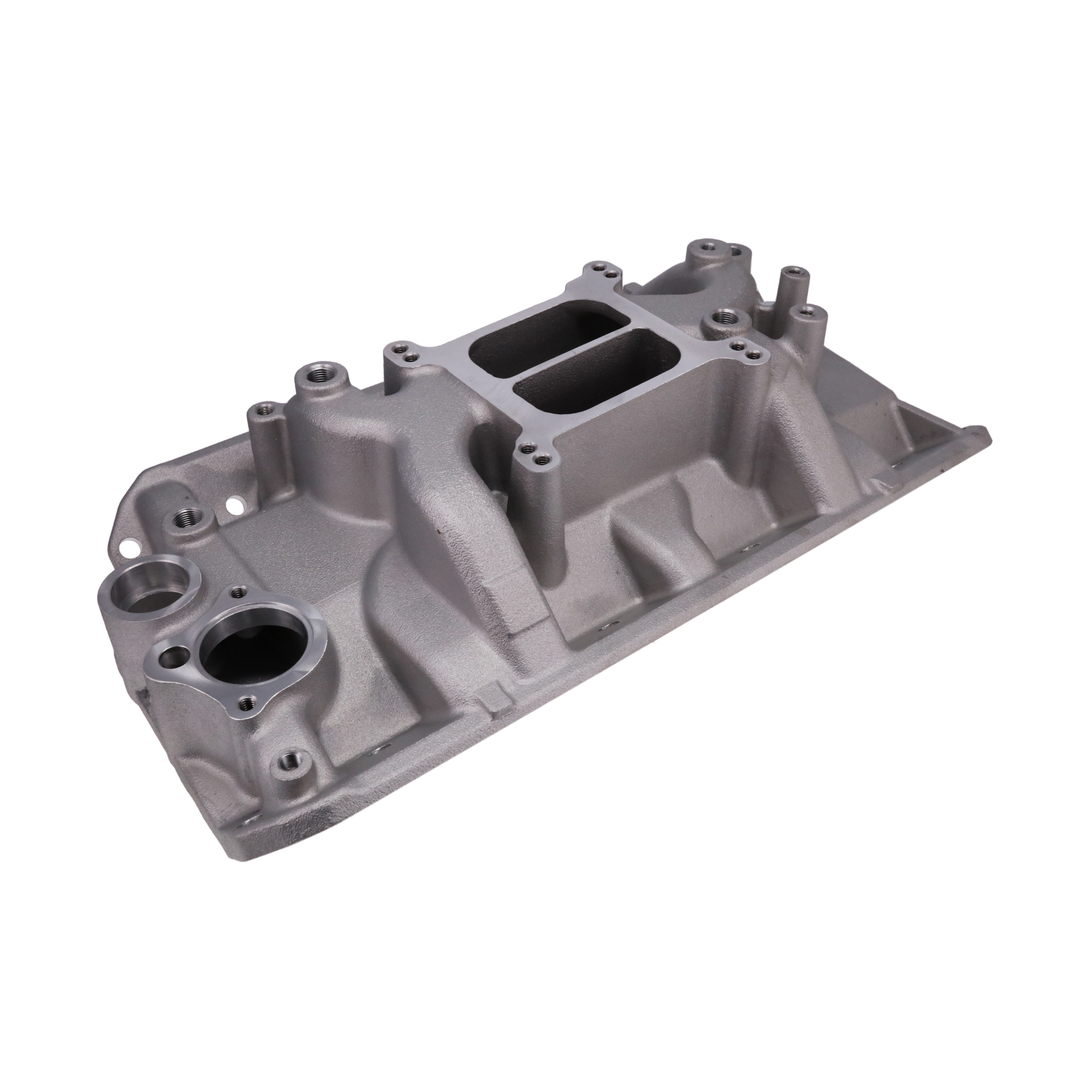 AMC V8 Dual Plane Aluminum Intake Manifold - Satin