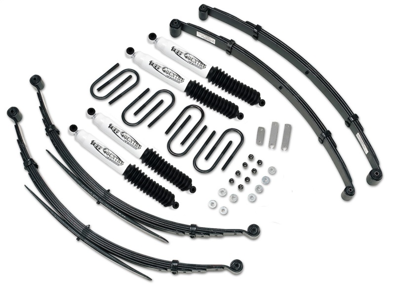 Tuff Country 88-91 Chevy Suburban 3/4 Ton 4X4 3in Lift Kit HD (w/52in Rr Springs SX8000)