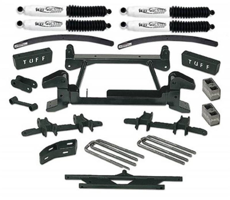 Tuff Country 92-98 Suburban 2500 (8Lug) 4X4 6in Lift Kit (w/Stamped Lower Cntrl Arms SX8000)