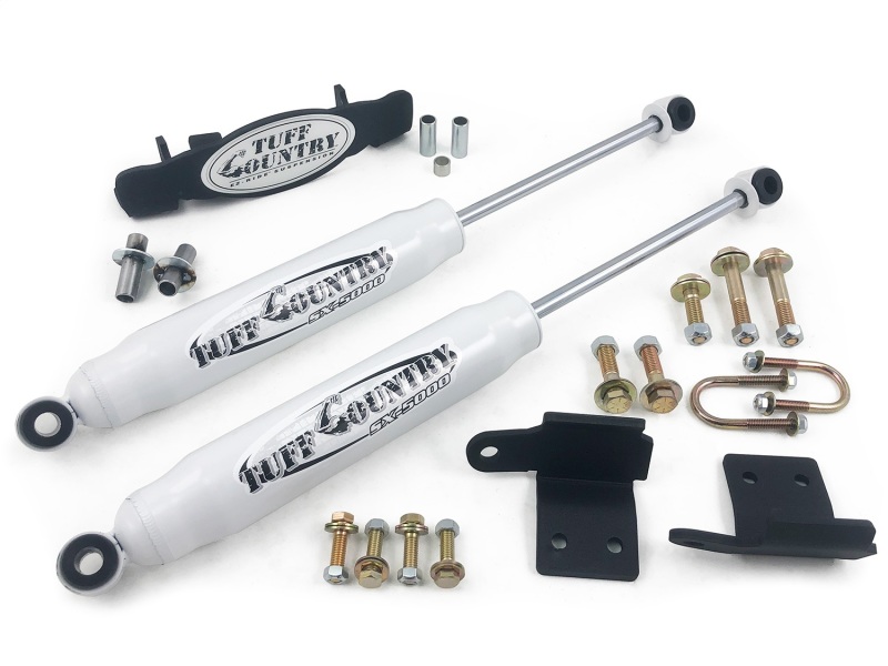 Tuff Country 03-07 Dodge Ram 2500 4wd Dual Steering Stabilizer (In-Line Style)