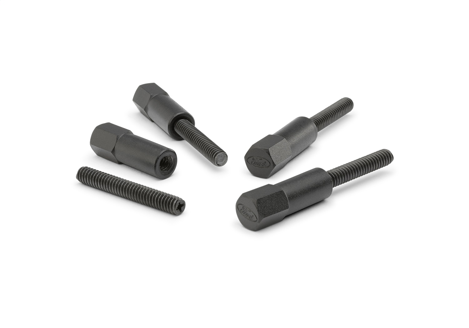 Valve Cover Hold Down Mini-Nuts: Black Crinkle Finish (302-316)
