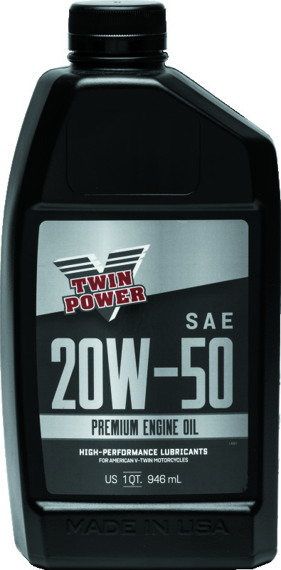 Twin Power 20W50 Premium Oil - Quart