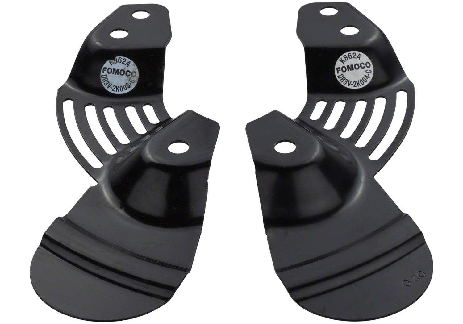 2005-2014 Mustang High Performance Brake Cooling Shields (M-20045-MSVT)