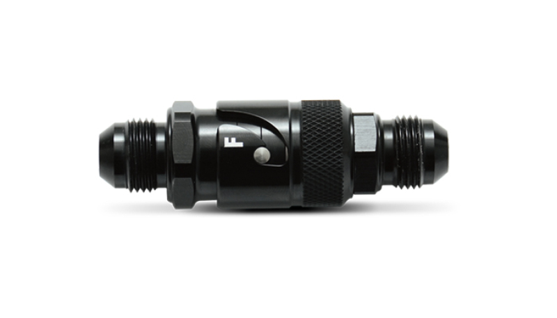 Vibrant -8AN Quick Release Fitting with Viton Seal - Aluminum