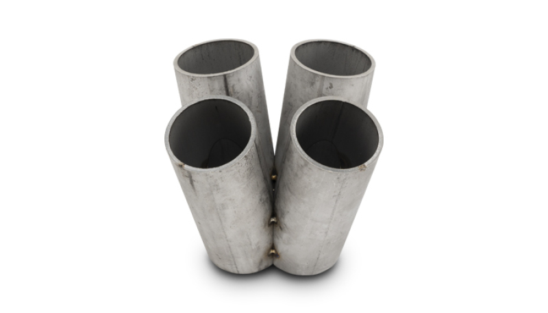 Vibrant 4 into 1 SS Turbo Mani Collector for All T4 in Flange 48mm Pipe OD 4.75in tall 78mmx64mm out