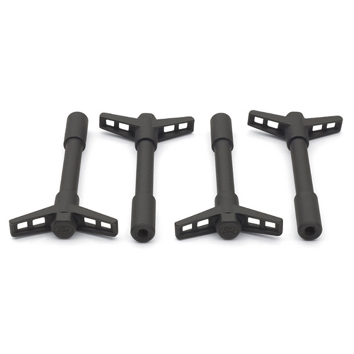 Valve Cover Hold Down Wing Nuts: Black Crinkle Finish (302-326)