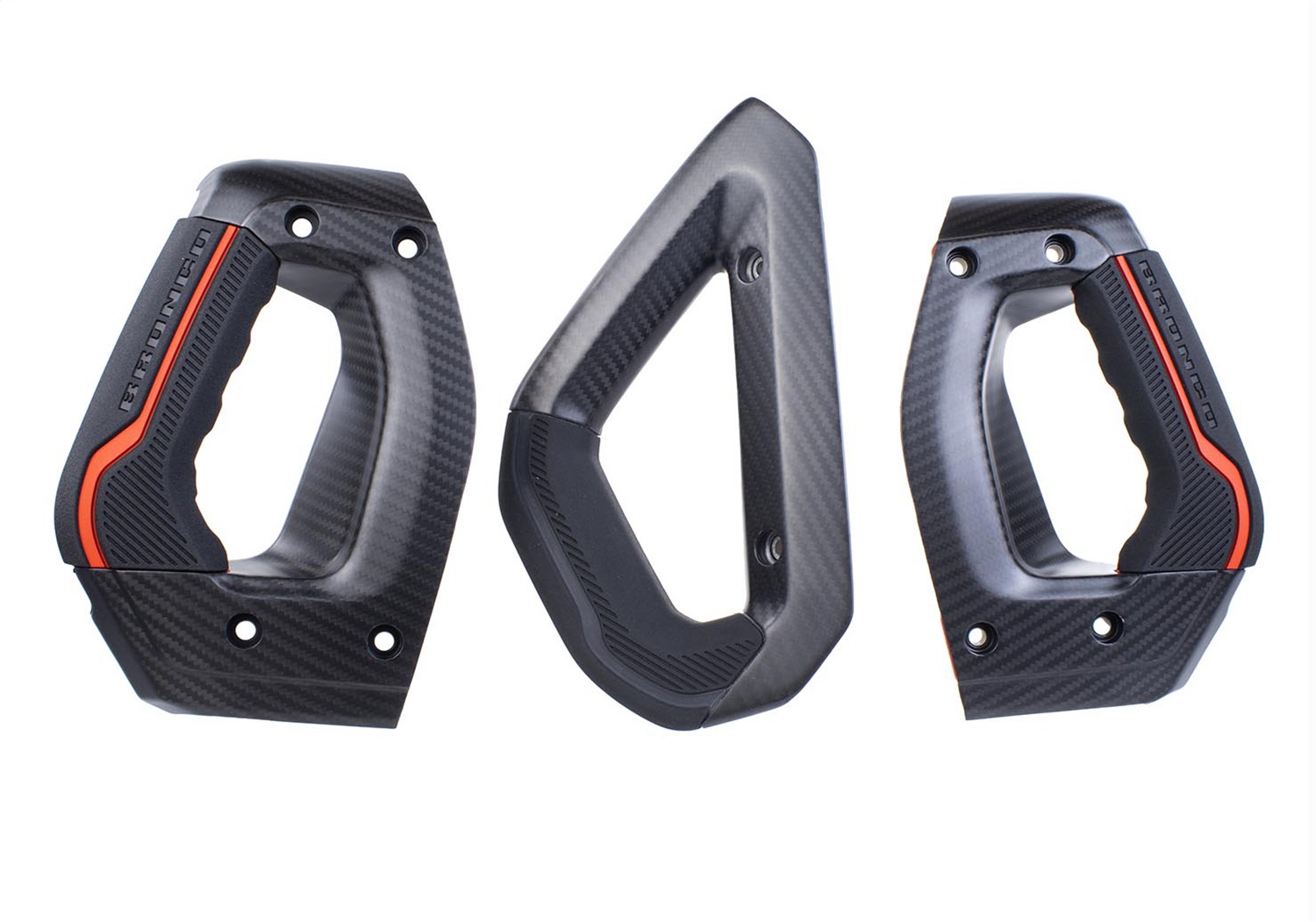 2021 -2025 Bronco Carbon Fiber Grab Handle Kit (M-7220-BCF)
