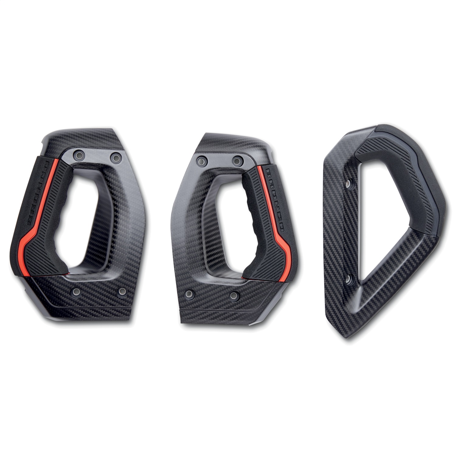 2021 -2025 Bronco Carbon Fiber Grab Handle Kit (M-7220-BCF)
