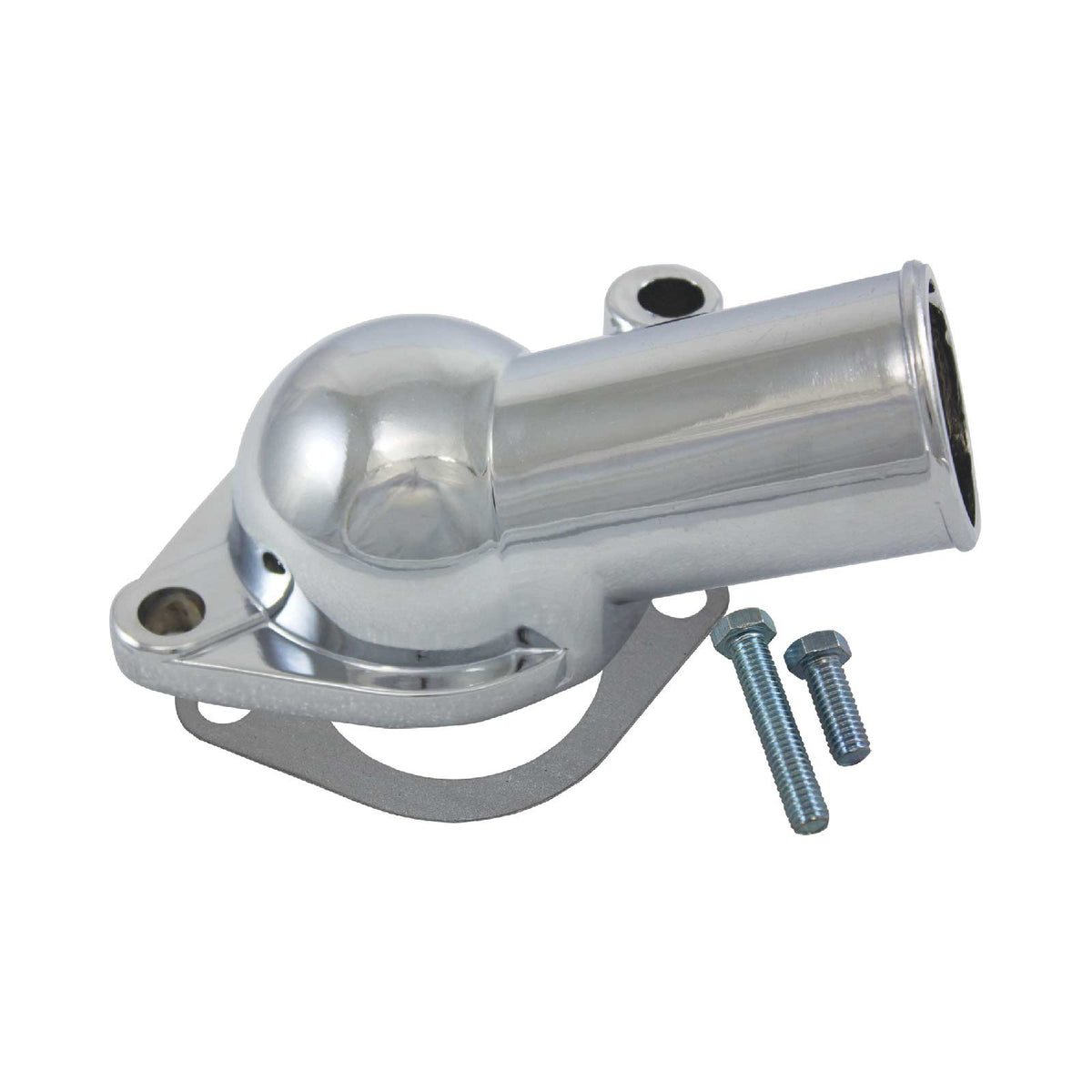 Chevy V8 Chrome Zinc 15° Water Neck
