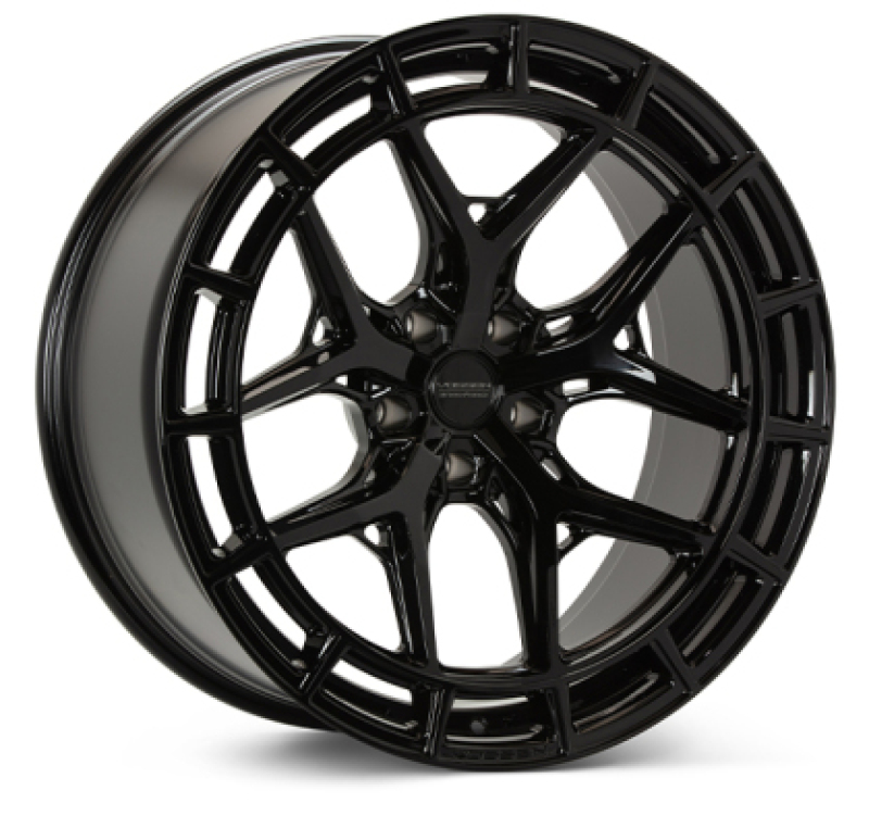 Vossen HFX-1 18x9 - 8x180 - ET18 - Deep Face - 124.3 - Tinted Gloss Black Wheel