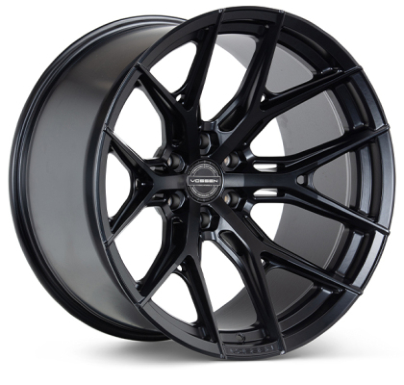 Vossen HF6-4 17x9 - 6x139.7 - ET0 - Super Deep Face - 106.1 - Satin Black Wheel
