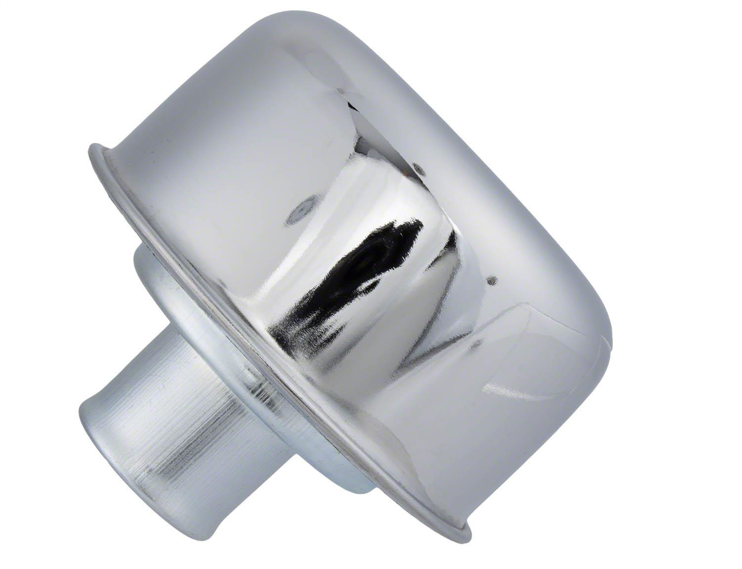 Chrome Breather Cap With Ford Racing Logo (M-6766-FRVCH)
