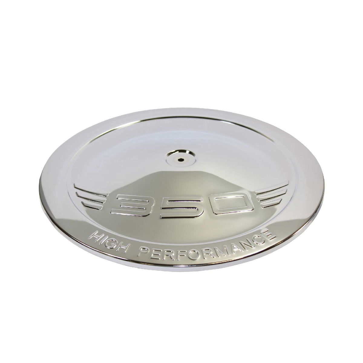 14" 350 Muscle Car Style Chrome Steel Air Cleaner Top
