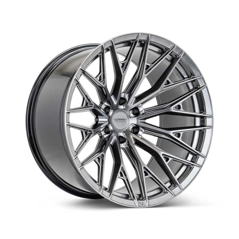 Vossen HFX-6 22x10 - 6x135 - ET-18 - Super Deep - 87.1 - Hyper Black Wheel