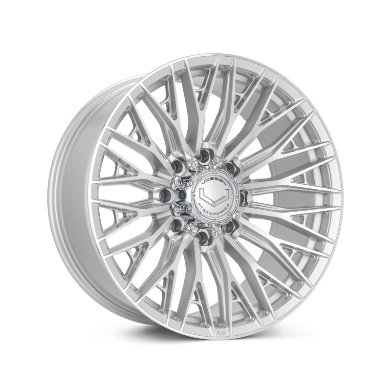 Vossen HFX-6 22x9.5 - 6x139.7 - ET20 - Deep - 106.1 - Silver Polished Wheel