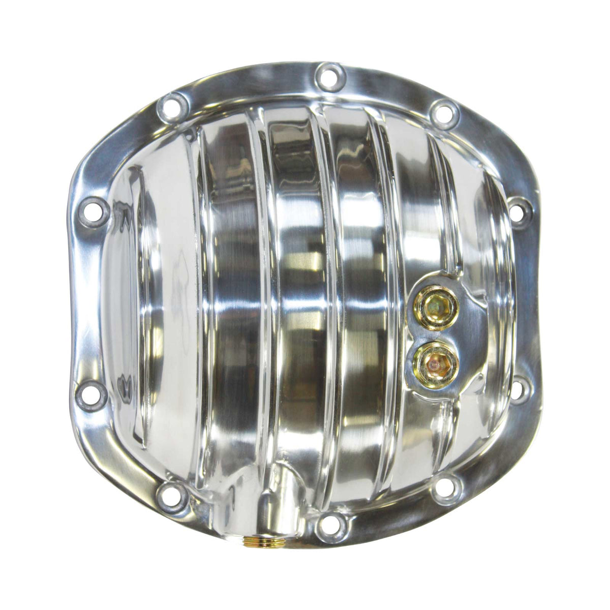 Dana 30 10-Bolt Aluminum Differential Cover - Polished