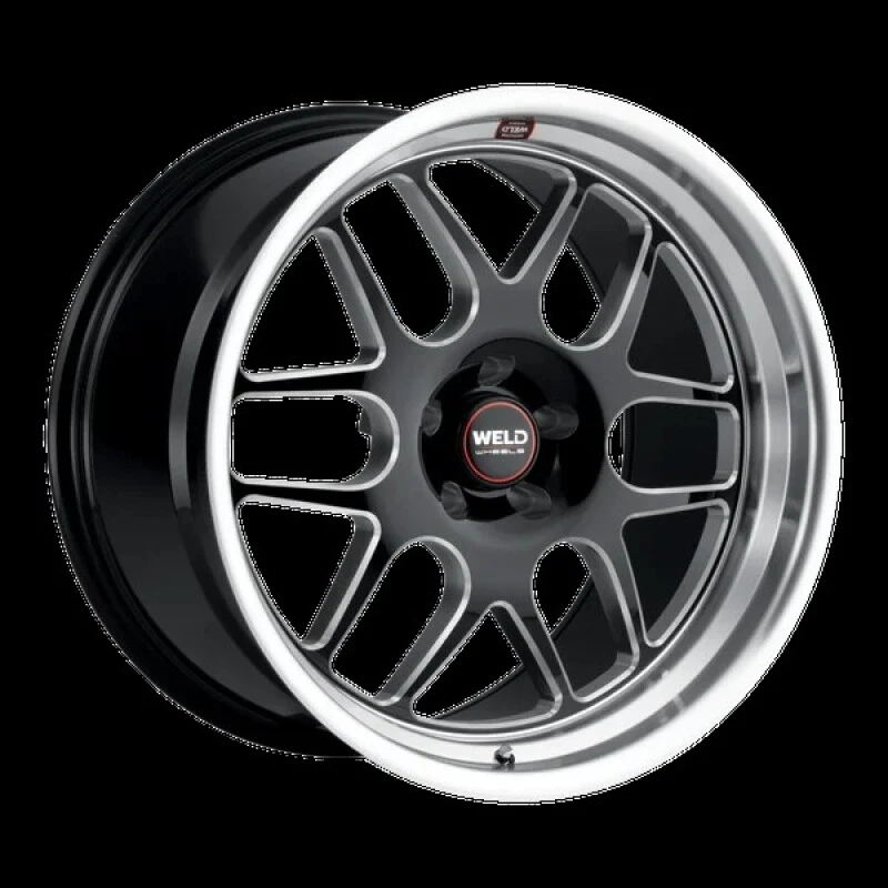 Weld Solana 20x9.5 / 6x139.7 BP / ET28 / 6.35in BS / Gloss Black MIL DIA 106.1