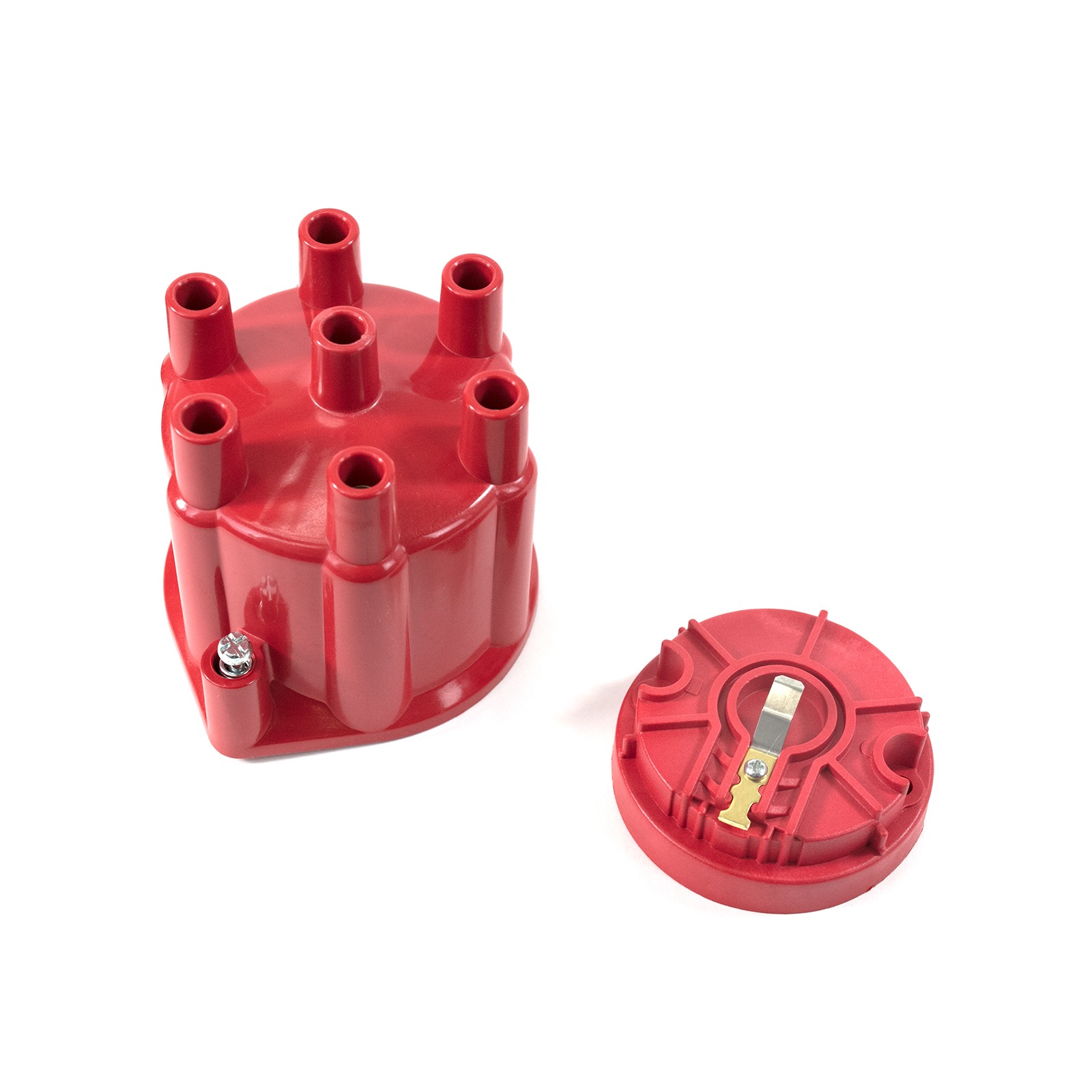 Black Chevrolet LT1 Gen. 2 1995-1997 Opti-Spark II Distributor Cap and Rotor Kit