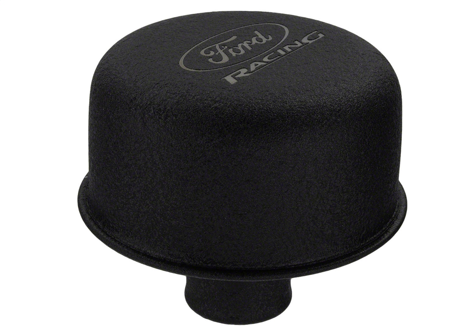Black Breather Cap With Ford Racing Logo (M-6766-FRNVBK)
