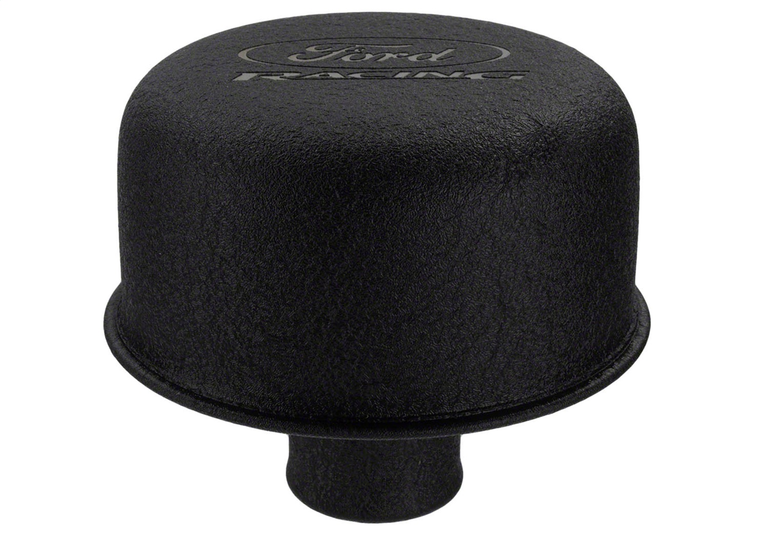 Black Breather Cap With Ford Racing Logo (M-6766-FRNVBK)