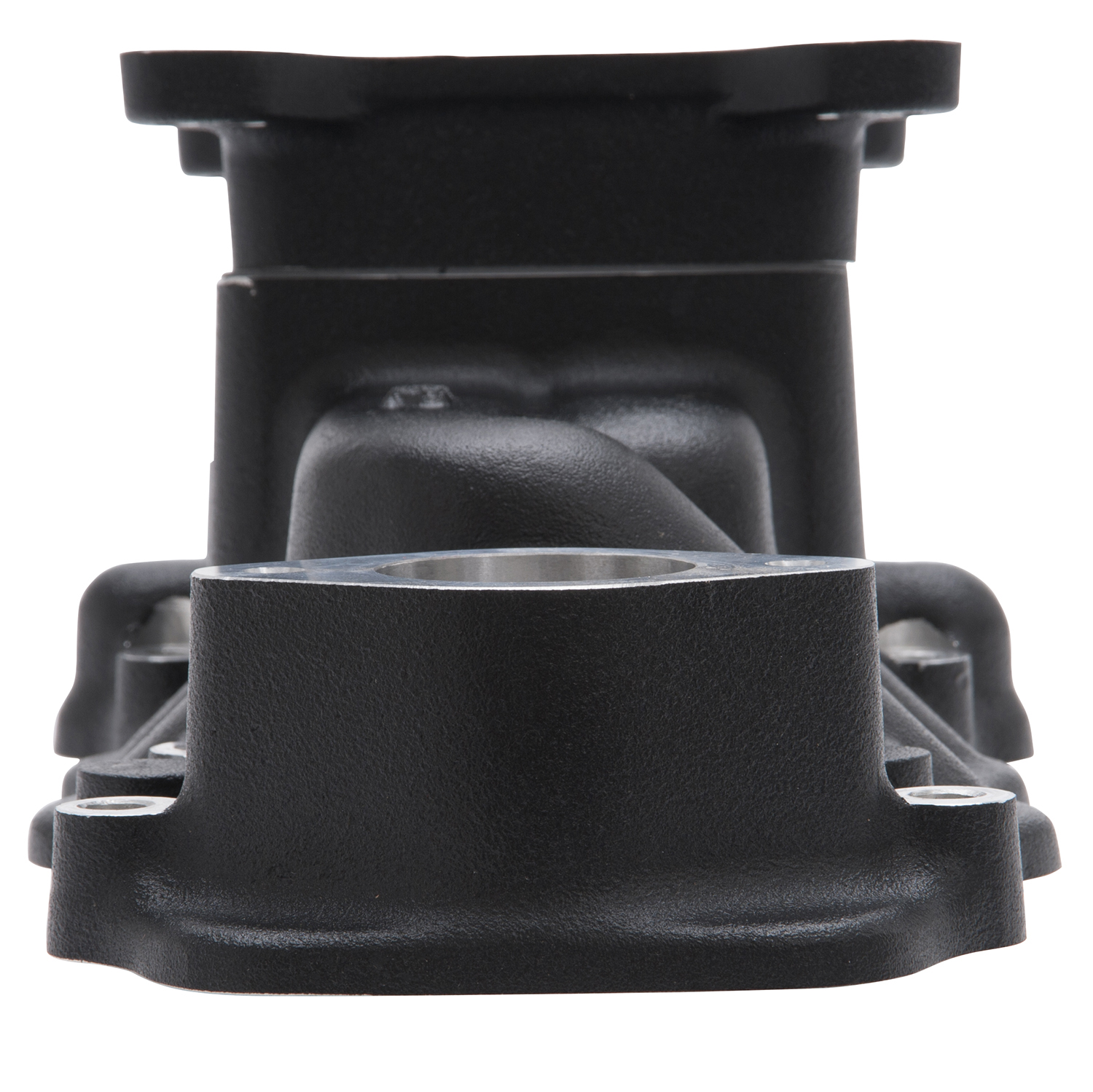 Ford Flathead 4-Barrel Int. Manifold, 1949-53, Black Finish (11073)