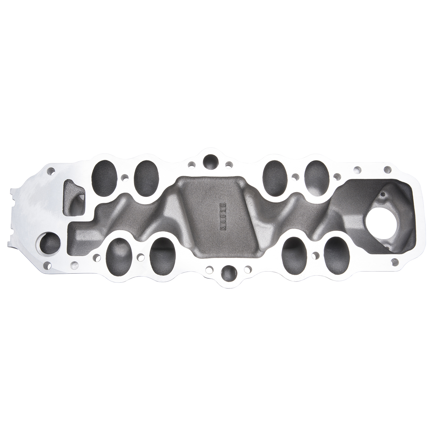 Ford Flathead 4-Barrel Int. Manifold, 1949-53, Black Finish (11073)