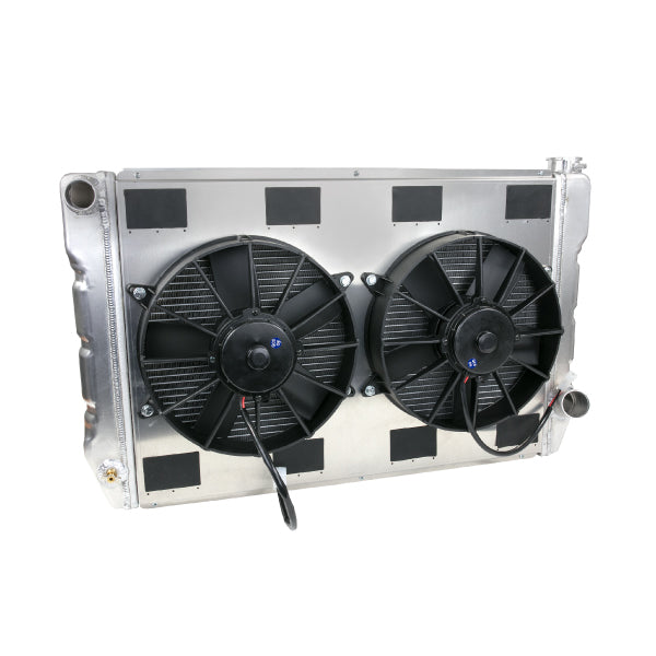 29" Universal Chevy Dual Fan Pro Flow Radiator Kit